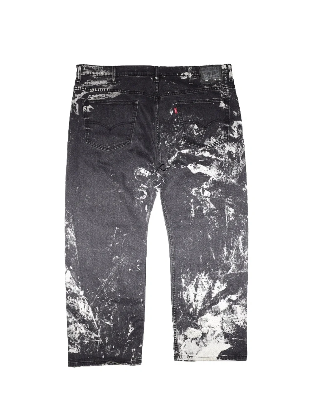 Levi's 569 Bleach Denim Baggy Jeans